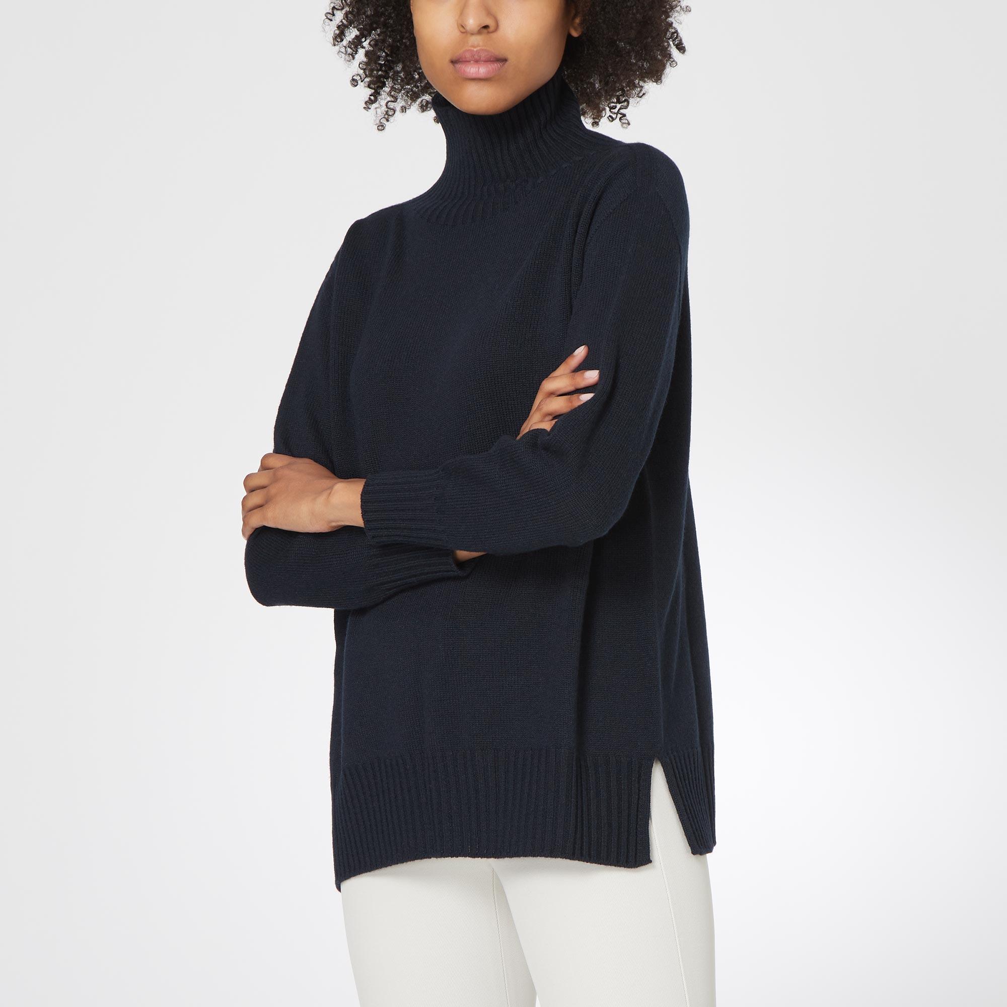 Roll Neck Cashmere Sweater